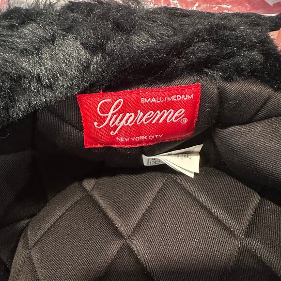 Supreme Ushanka Hat (FW25) – Black – S/M – Brand New - Picture 9 of 10